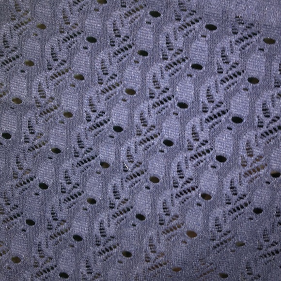 Navy blue fringe cardigan - Picture 2 of 2